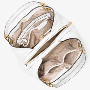 Michael Kors Bags - MICHAEL KORS Raven Large Leather Shoulder Bag Michael Kors Bags - MICHAEL KORS Raven Large Leather Shoulder Bag